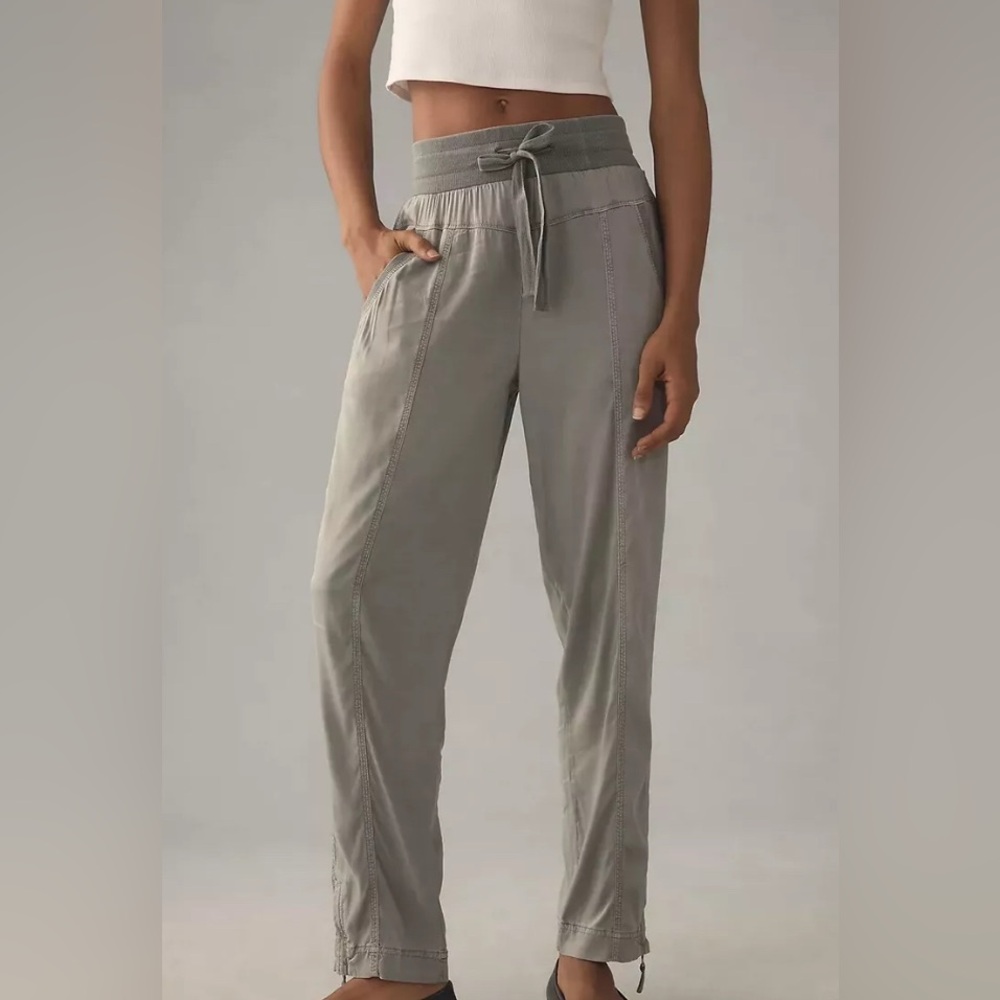 ✨NWT 🆕 Anthropologie - Marrakech Melody Pants in Slate Grey/Fossil - M